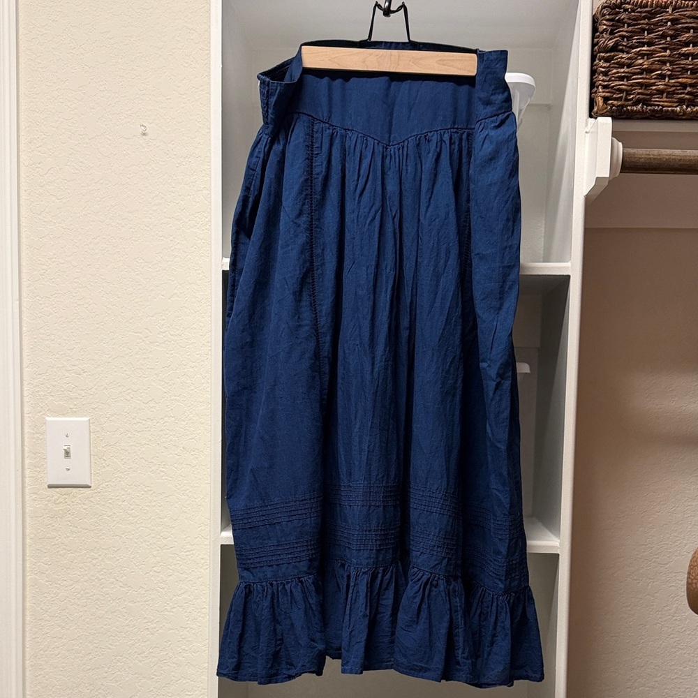 American Eagle Outfitters Navy Maxi Skirt